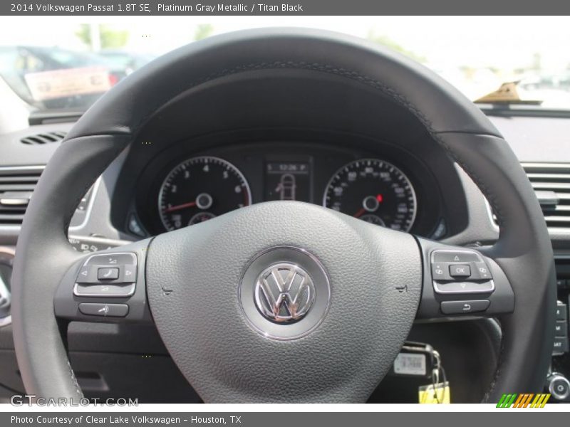 Platinum Gray Metallic / Titan Black 2014 Volkswagen Passat 1.8T SE