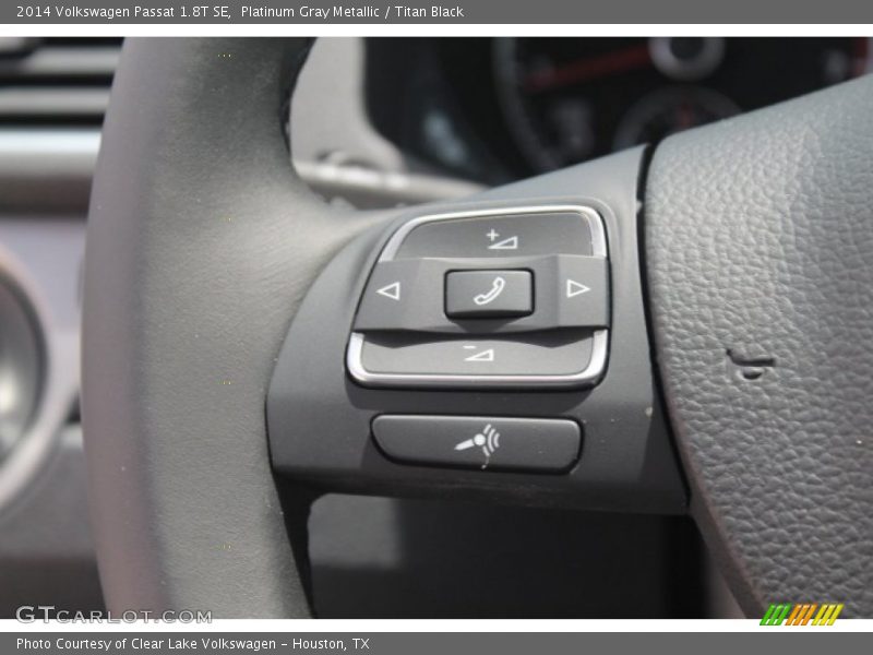 Platinum Gray Metallic / Titan Black 2014 Volkswagen Passat 1.8T SE
