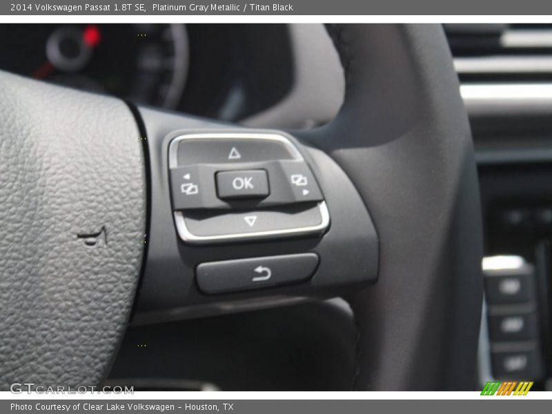 Platinum Gray Metallic / Titan Black 2014 Volkswagen Passat 1.8T SE