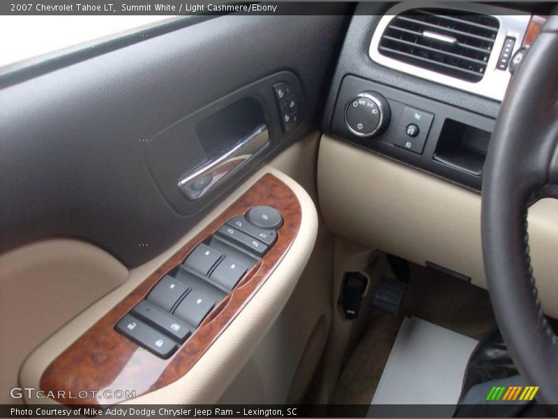 Summit White / Light Cashmere/Ebony 2007 Chevrolet Tahoe LT