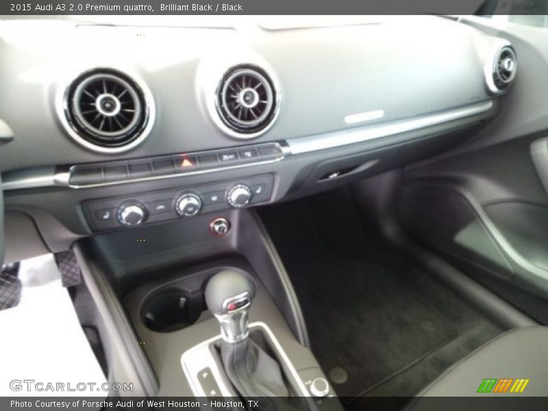 Brilliant Black / Black 2015 Audi A3 2.0 Premium quattro