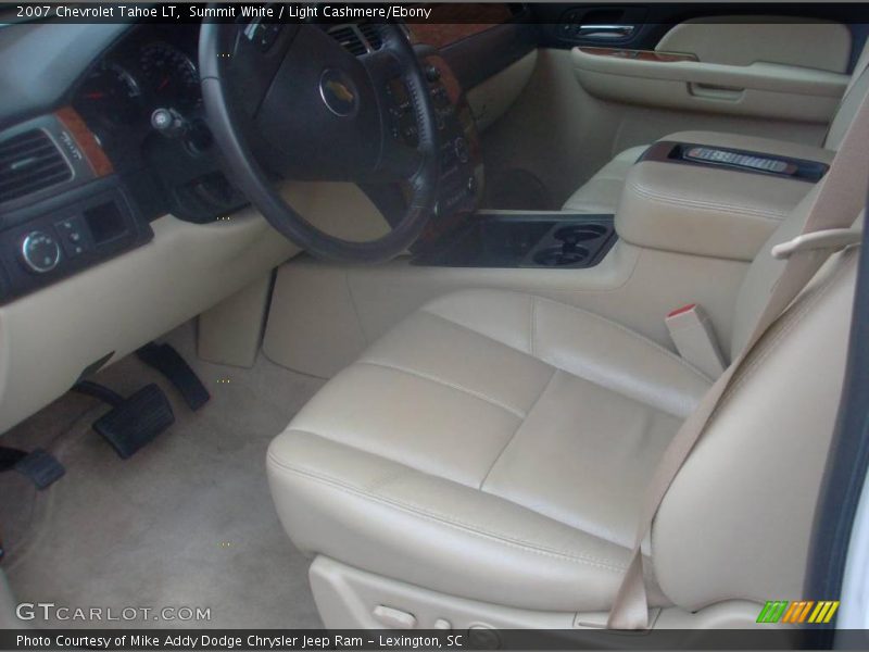 Summit White / Light Cashmere/Ebony 2007 Chevrolet Tahoe LT