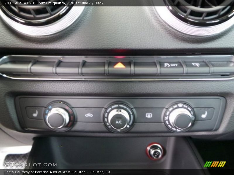 Brilliant Black / Black 2015 Audi A3 2.0 Premium quattro