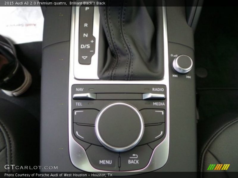 Brilliant Black / Black 2015 Audi A3 2.0 Premium quattro