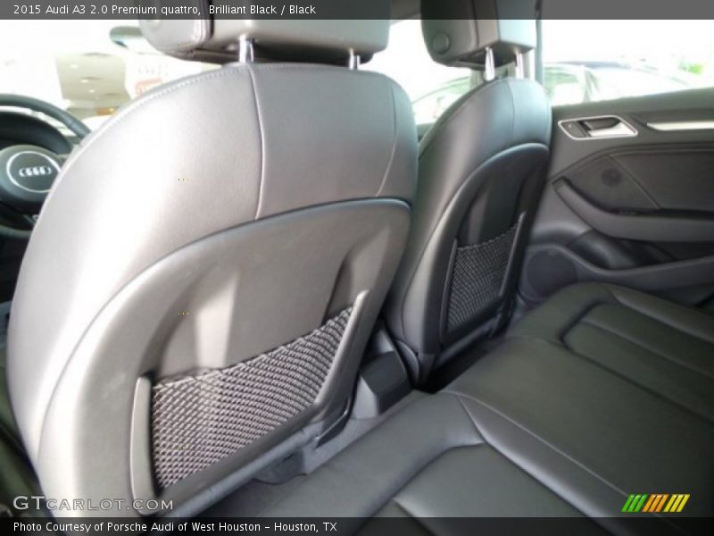 Brilliant Black / Black 2015 Audi A3 2.0 Premium quattro