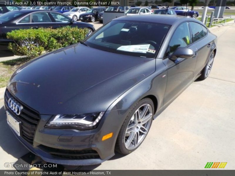 Front 3/4 View of 2014 A7 3.0 TDI quattro Prestige