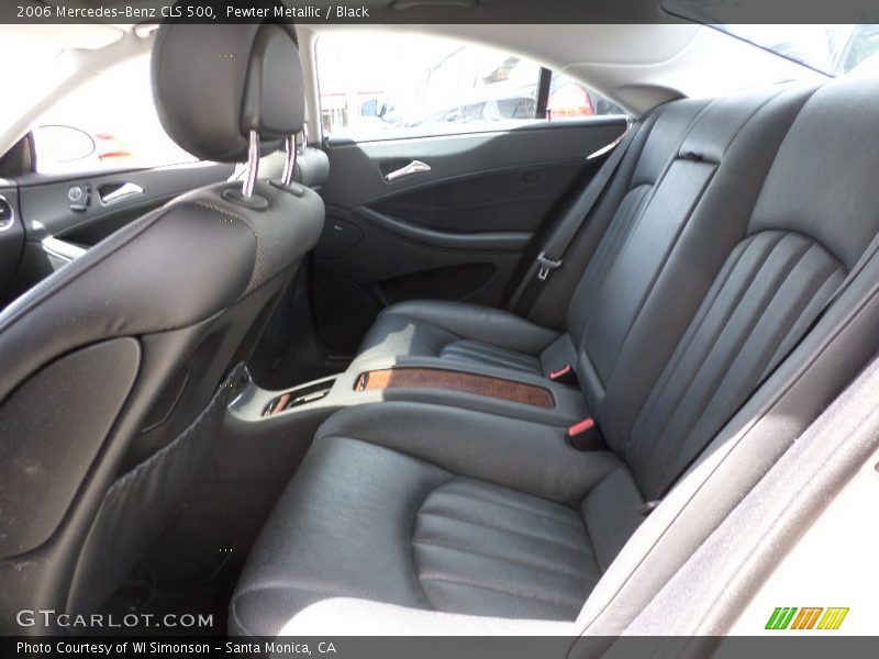 Pewter Metallic / Black 2006 Mercedes-Benz CLS 500