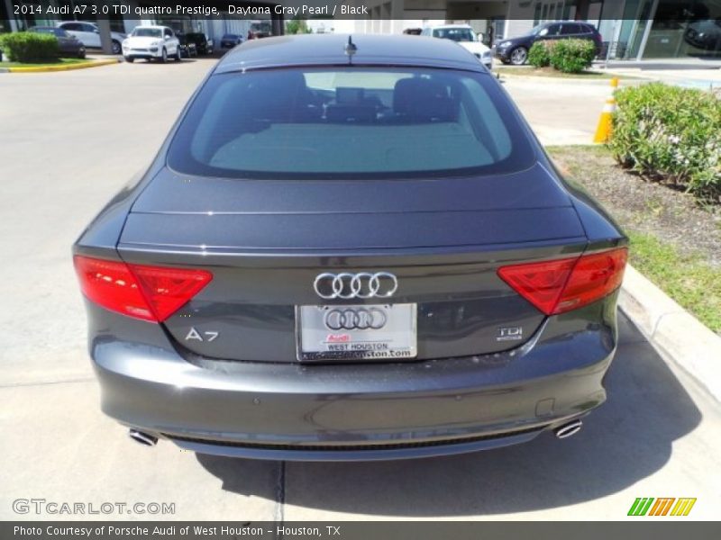 Daytona Gray Pearl / Black 2014 Audi A7 3.0 TDI quattro Prestige