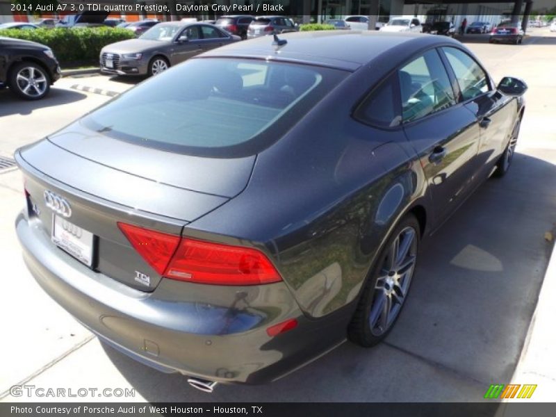 Daytona Gray Pearl / Black 2014 Audi A7 3.0 TDI quattro Prestige