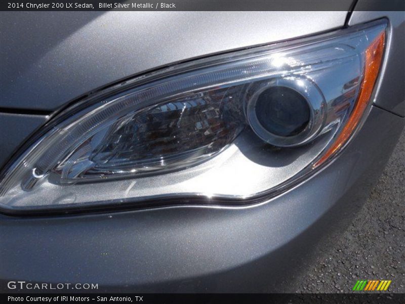 Billet Silver Metallic / Black 2014 Chrysler 200 LX Sedan