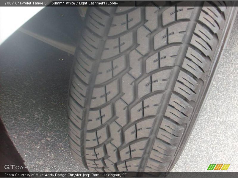Summit White / Light Cashmere/Ebony 2007 Chevrolet Tahoe LT