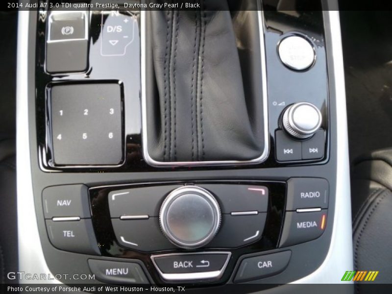 Daytona Gray Pearl / Black 2014 Audi A7 3.0 TDI quattro Prestige