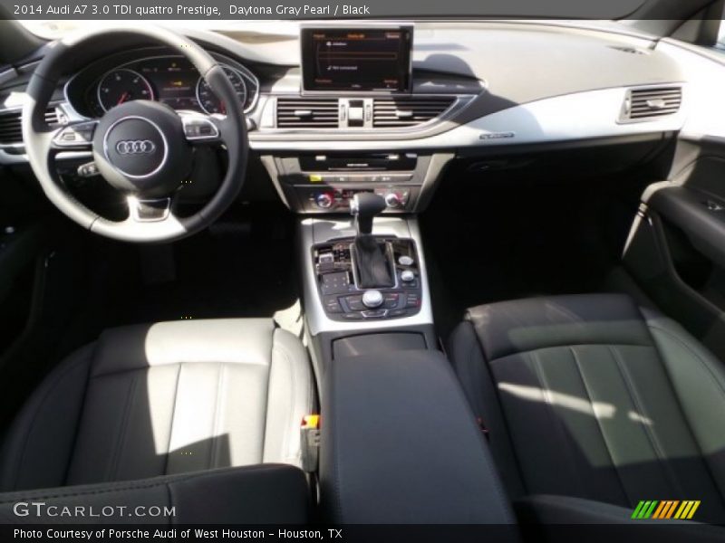 Daytona Gray Pearl / Black 2014 Audi A7 3.0 TDI quattro Prestige