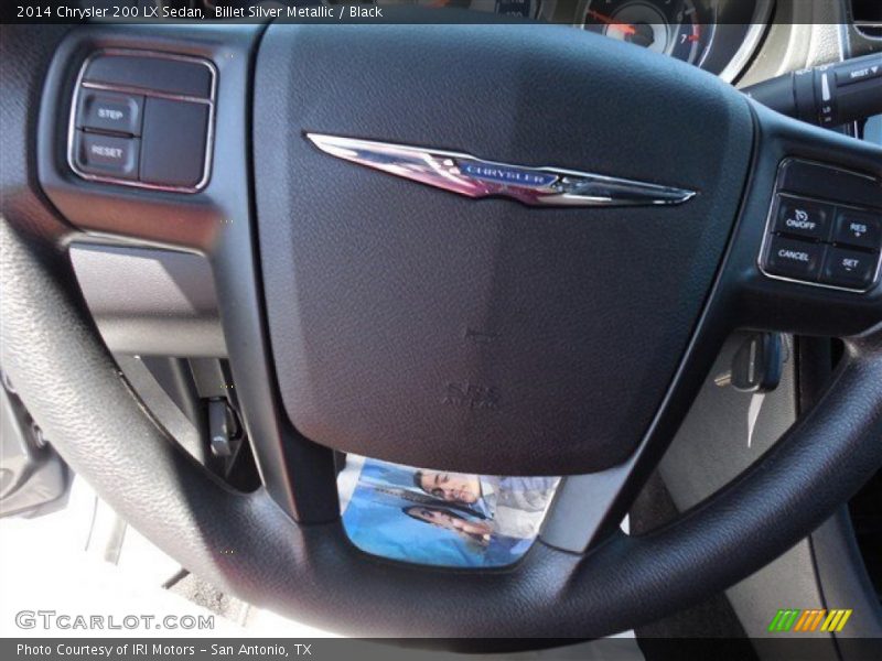 Billet Silver Metallic / Black 2014 Chrysler 200 LX Sedan