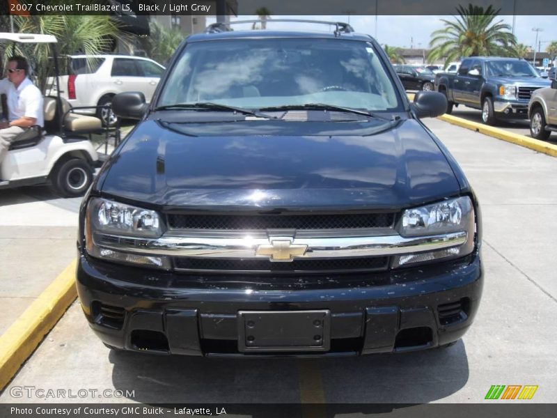 Black / Light Gray 2007 Chevrolet TrailBlazer LS