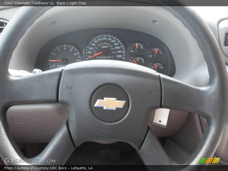Black / Light Gray 2007 Chevrolet TrailBlazer LS