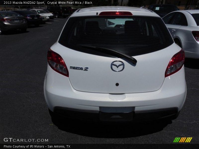 Crystal White Pearl Mica / Black 2013 Mazda MAZDA2 Sport