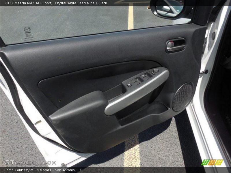 Crystal White Pearl Mica / Black 2013 Mazda MAZDA2 Sport