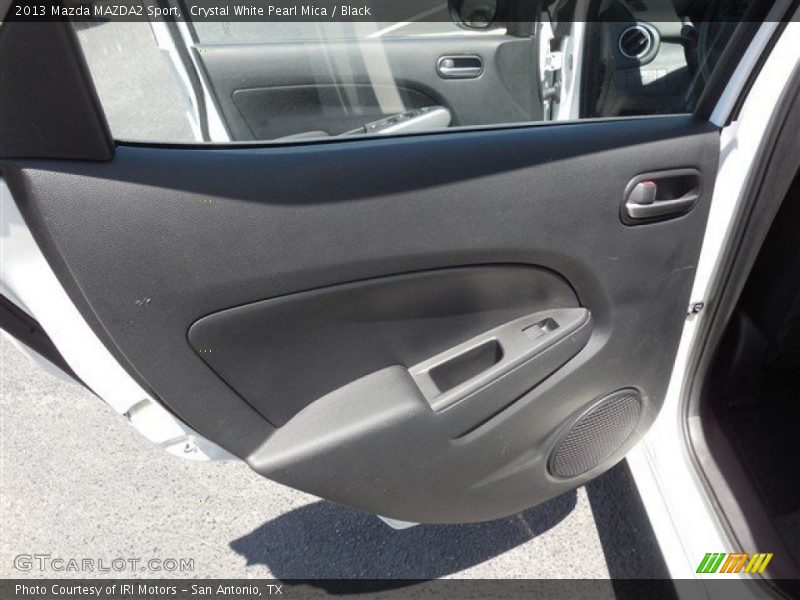 Crystal White Pearl Mica / Black 2013 Mazda MAZDA2 Sport
