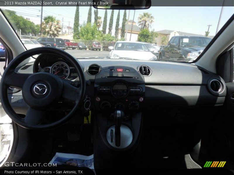 Crystal White Pearl Mica / Black 2013 Mazda MAZDA2 Sport