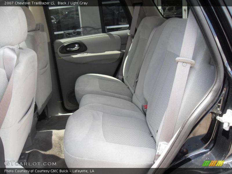 Black / Light Gray 2007 Chevrolet TrailBlazer LS