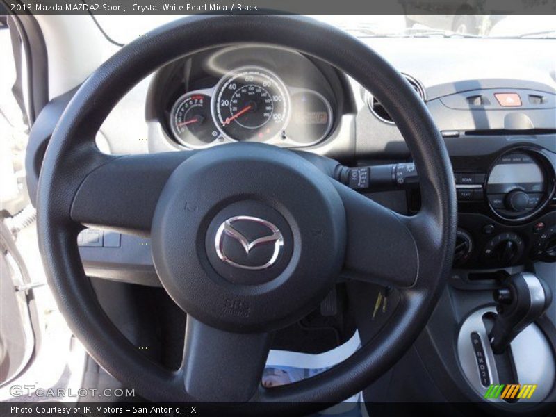 Crystal White Pearl Mica / Black 2013 Mazda MAZDA2 Sport