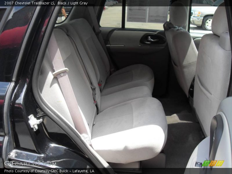 Black / Light Gray 2007 Chevrolet TrailBlazer LS