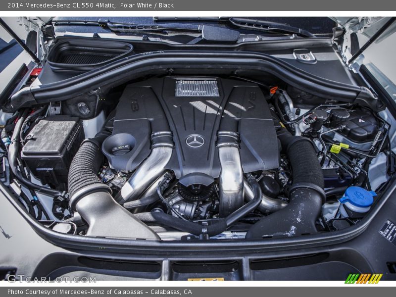 Polar White / Black 2014 Mercedes-Benz GL 550 4Matic