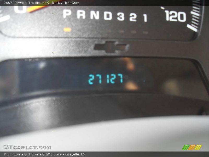 Black / Light Gray 2007 Chevrolet TrailBlazer LS
