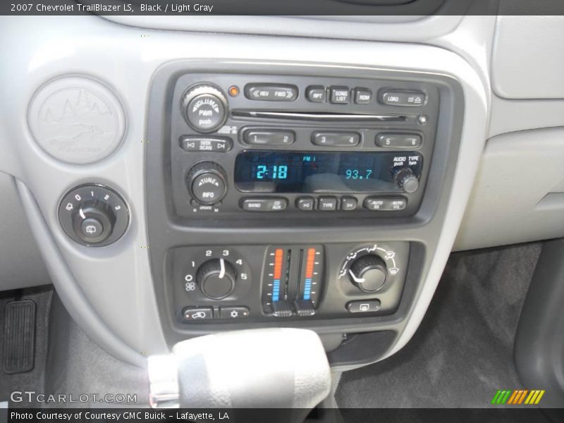 Black / Light Gray 2007 Chevrolet TrailBlazer LS