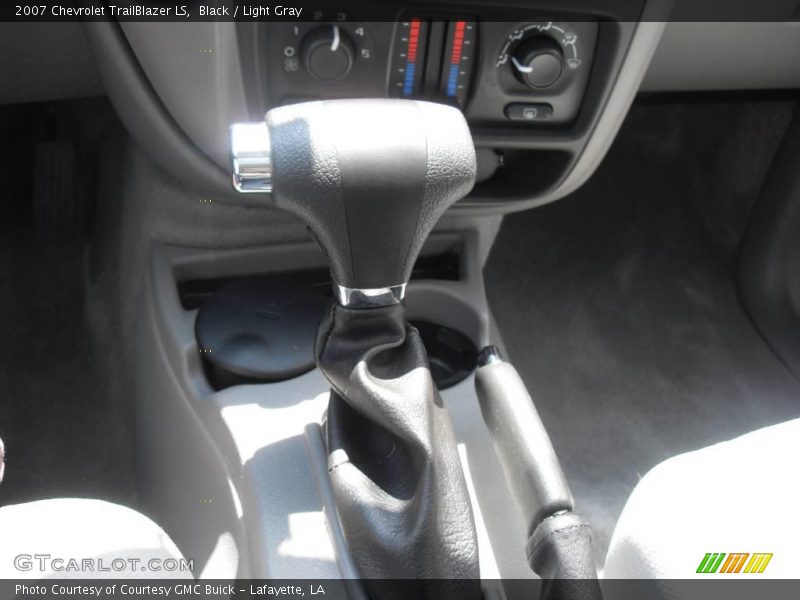 Black / Light Gray 2007 Chevrolet TrailBlazer LS
