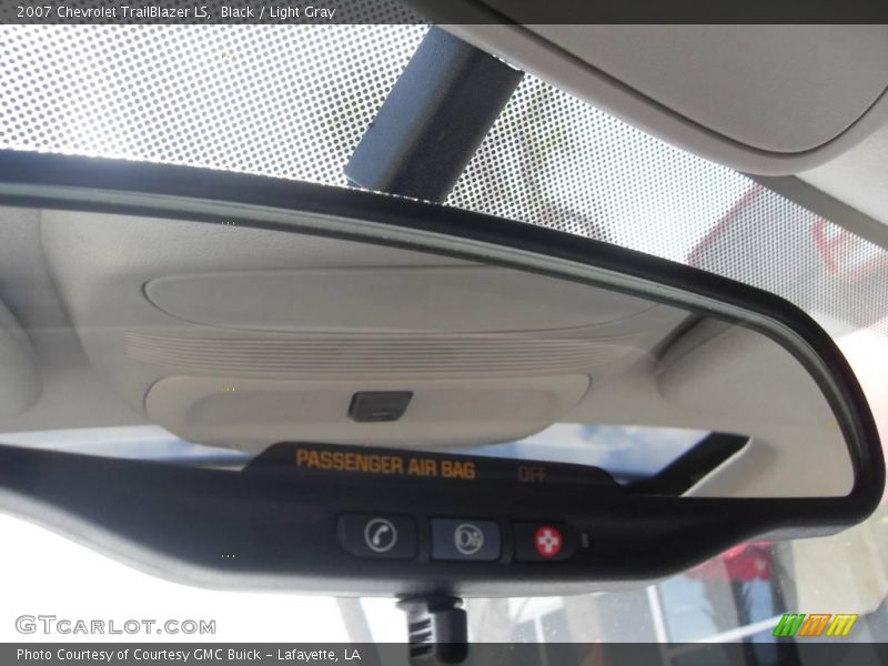 Black / Light Gray 2007 Chevrolet TrailBlazer LS