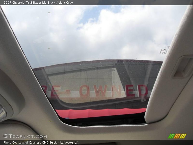 Black / Light Gray 2007 Chevrolet TrailBlazer LS