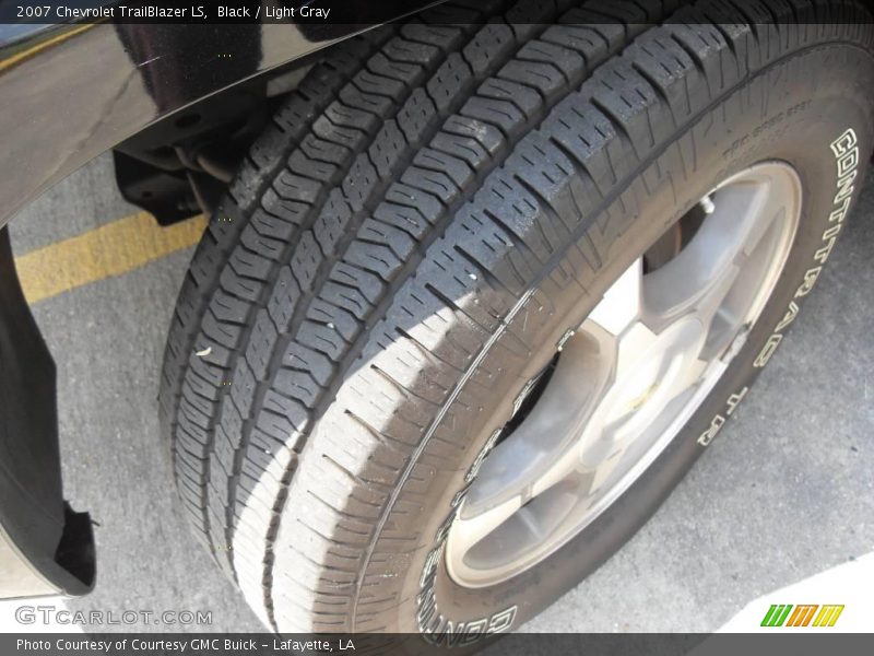 Black / Light Gray 2007 Chevrolet TrailBlazer LS