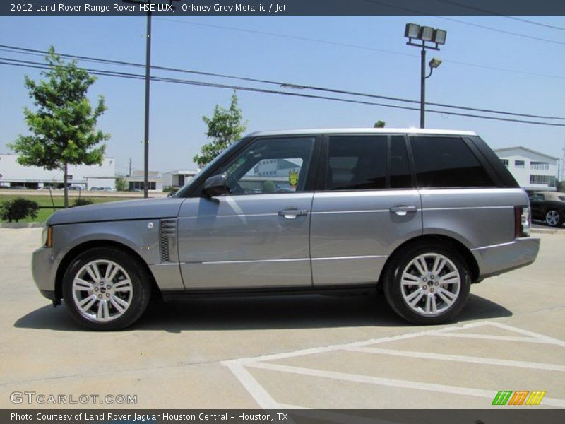 Orkney Grey Metallic / Jet 2012 Land Rover Range Rover HSE LUX