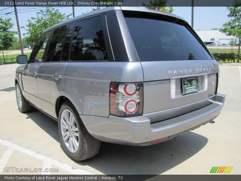 Orkney Grey Metallic / Jet 2012 Land Rover Range Rover HSE LUX
