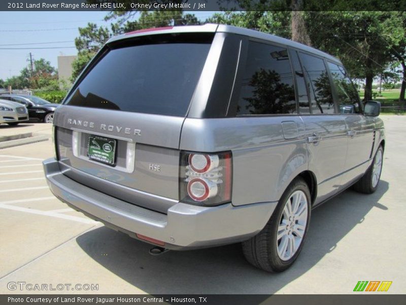 Orkney Grey Metallic / Jet 2012 Land Rover Range Rover HSE LUX