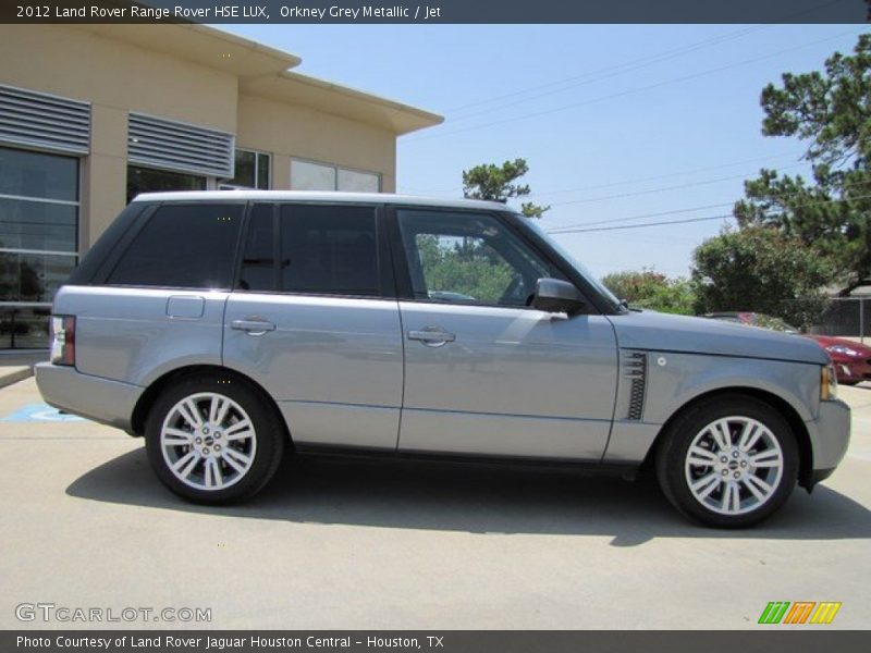Orkney Grey Metallic / Jet 2012 Land Rover Range Rover HSE LUX