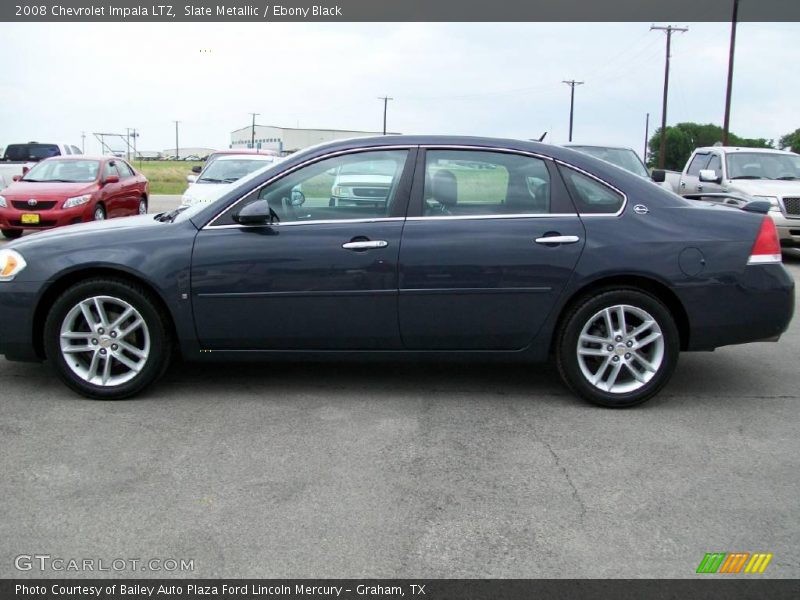 Slate Metallic / Ebony Black 2008 Chevrolet Impala LTZ