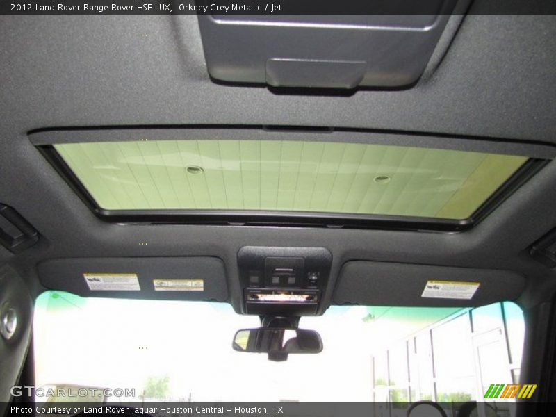 Orkney Grey Metallic / Jet 2012 Land Rover Range Rover HSE LUX