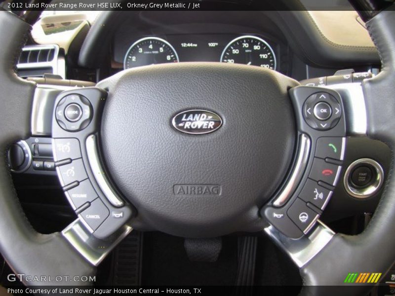 Orkney Grey Metallic / Jet 2012 Land Rover Range Rover HSE LUX
