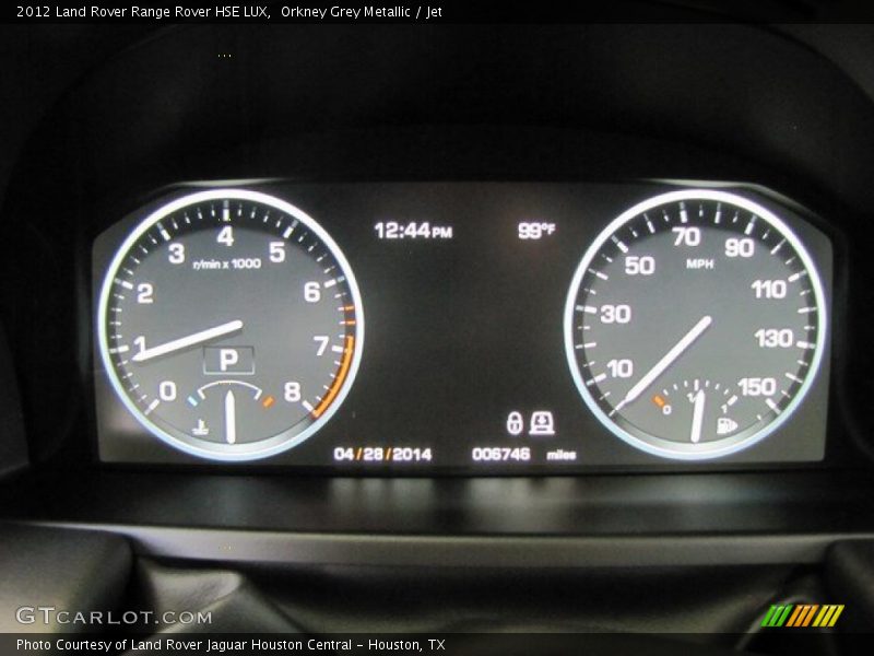 Orkney Grey Metallic / Jet 2012 Land Rover Range Rover HSE LUX