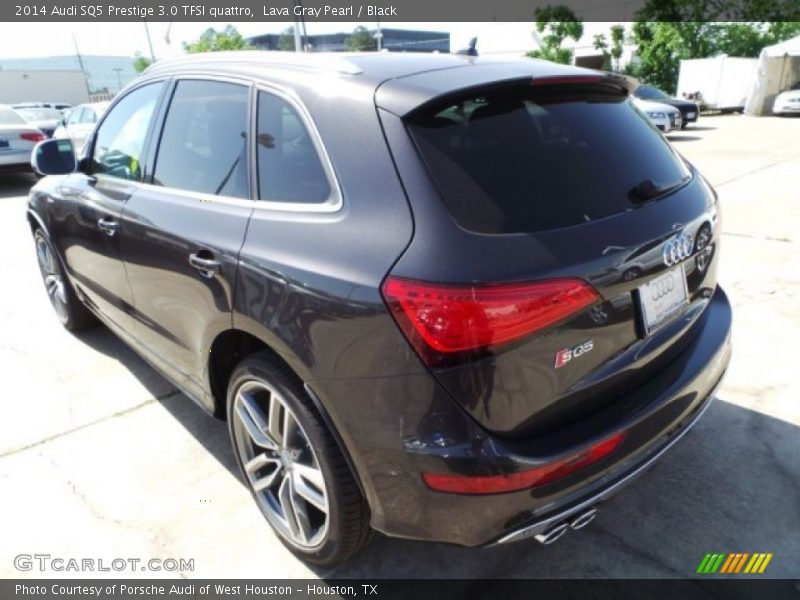 Lava Gray Pearl / Black 2014 Audi SQ5 Prestige 3.0 TFSI quattro