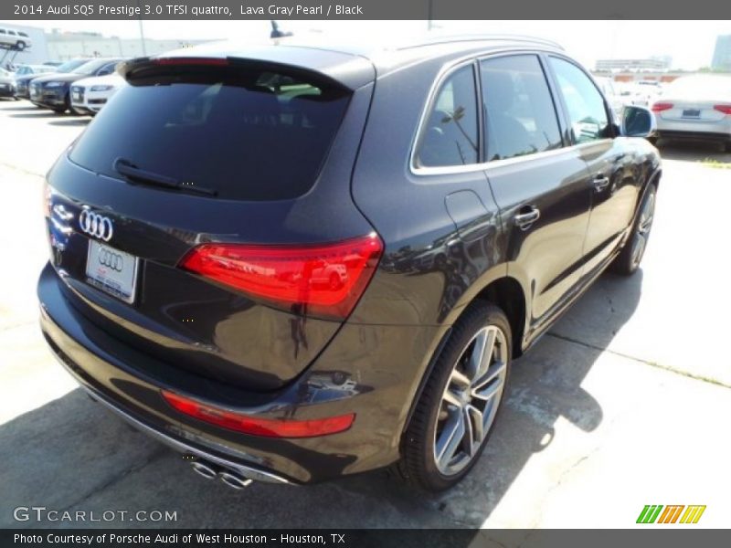 Lava Gray Pearl / Black 2014 Audi SQ5 Prestige 3.0 TFSI quattro