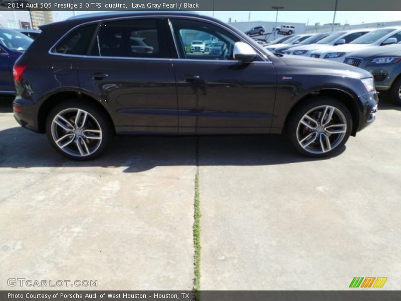Lava Gray Pearl / Black 2014 Audi SQ5 Prestige 3.0 TFSI quattro