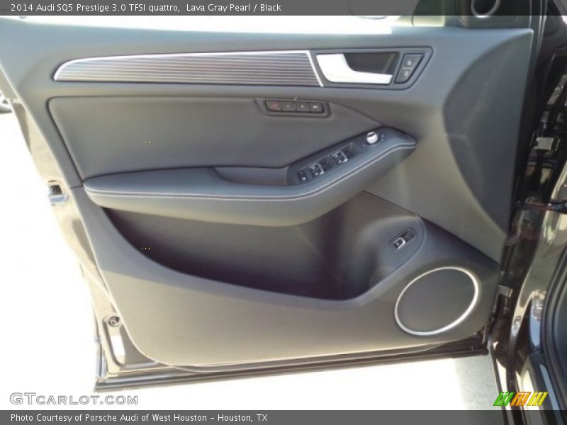 Lava Gray Pearl / Black 2014 Audi SQ5 Prestige 3.0 TFSI quattro