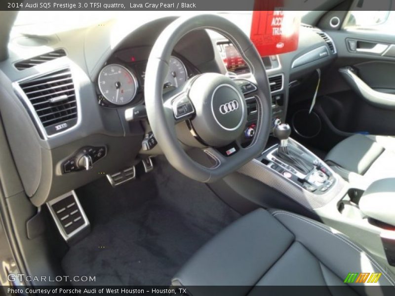 Lava Gray Pearl / Black 2014 Audi SQ5 Prestige 3.0 TFSI quattro