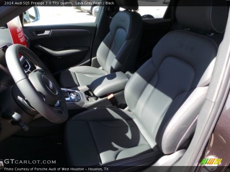 Lava Gray Pearl / Black 2014 Audi SQ5 Prestige 3.0 TFSI quattro