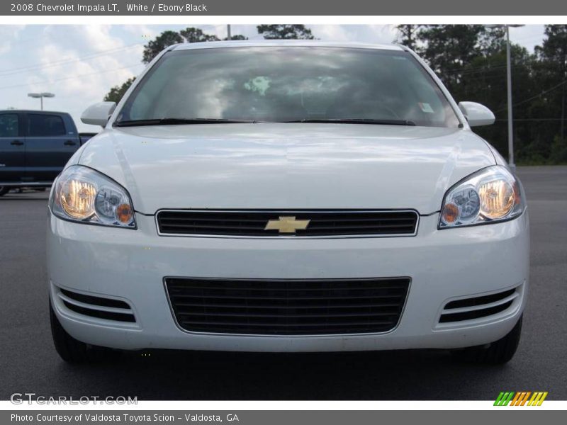 White / Ebony Black 2008 Chevrolet Impala LT