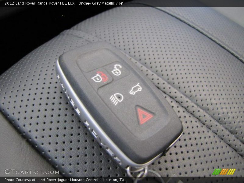 Orkney Grey Metallic / Jet 2012 Land Rover Range Rover HSE LUX